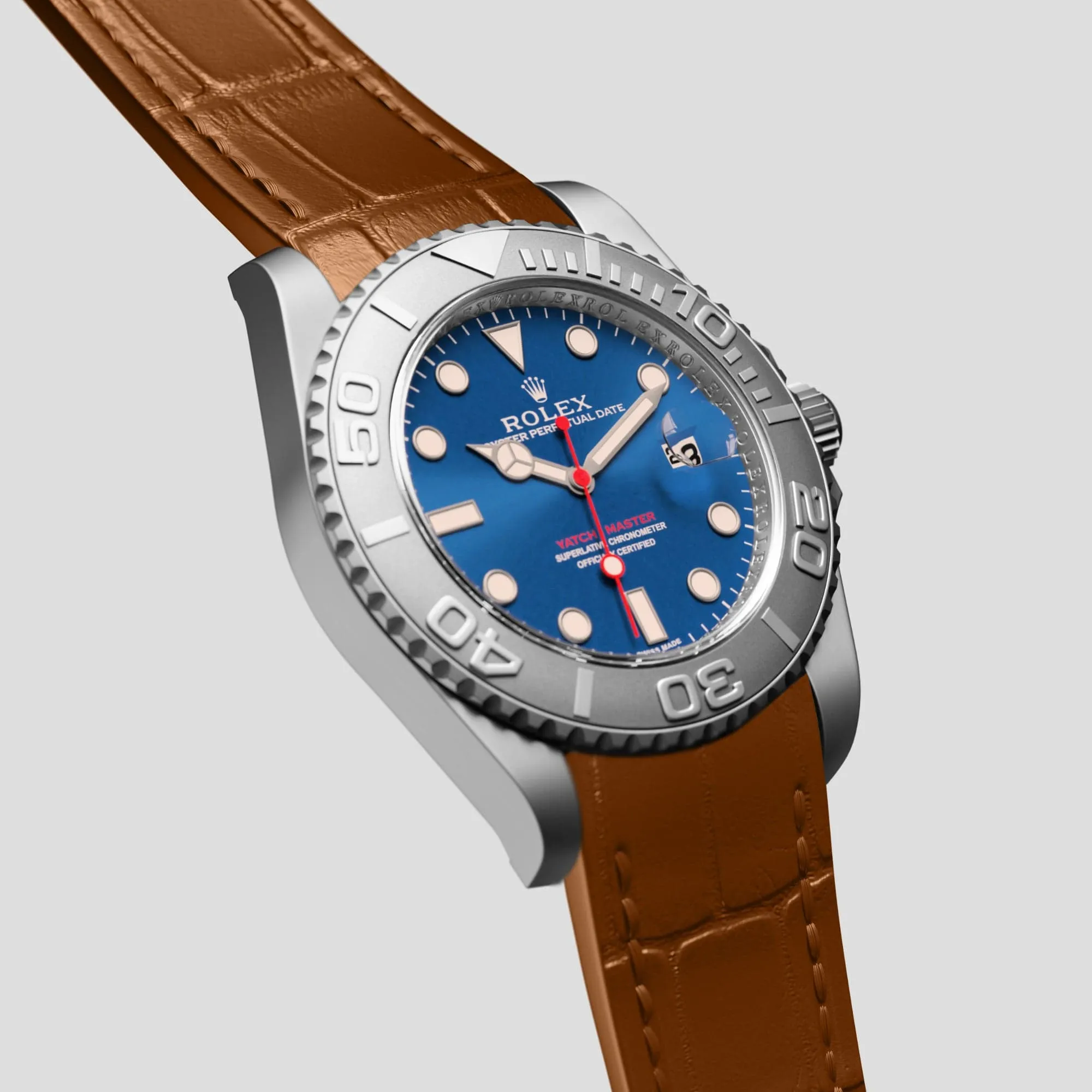 Sport Band For Rolex Yacht-Master 44mm In Alligator