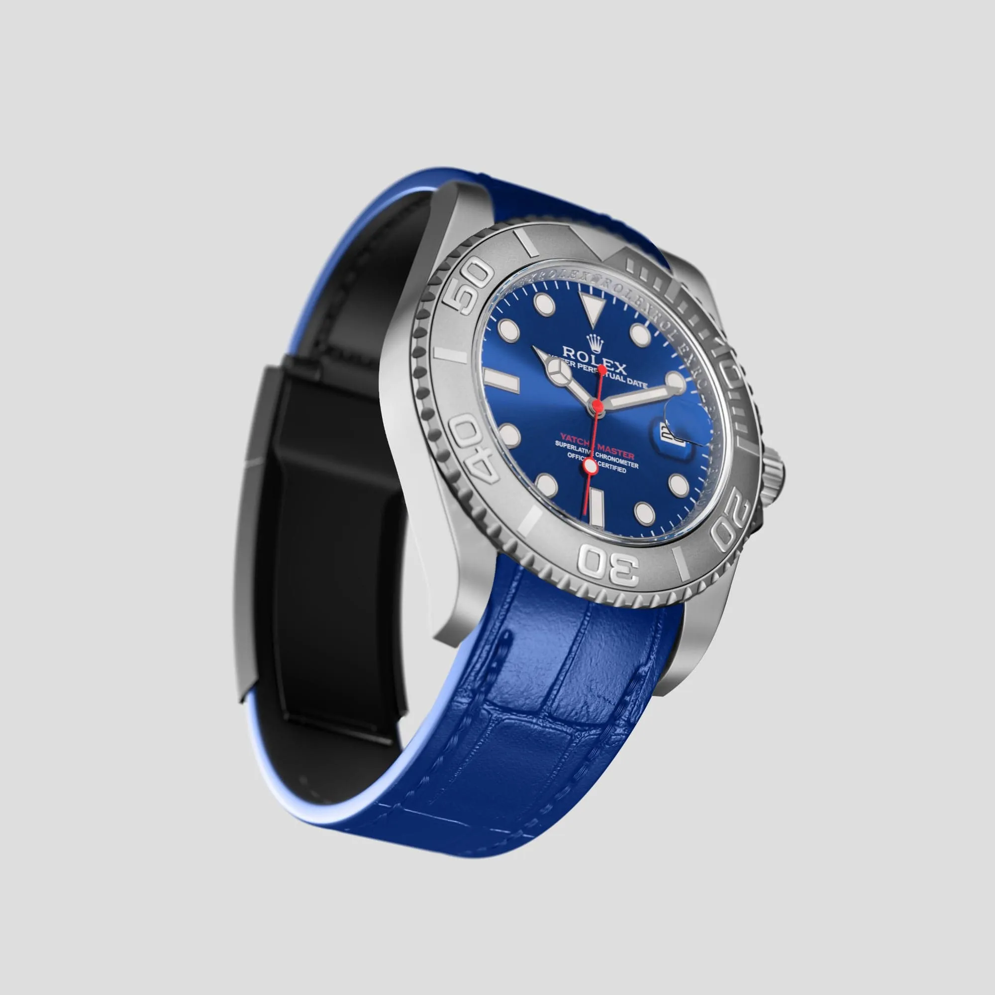 Sport Band For Rolex Yacht-Master 44mm In Alligator