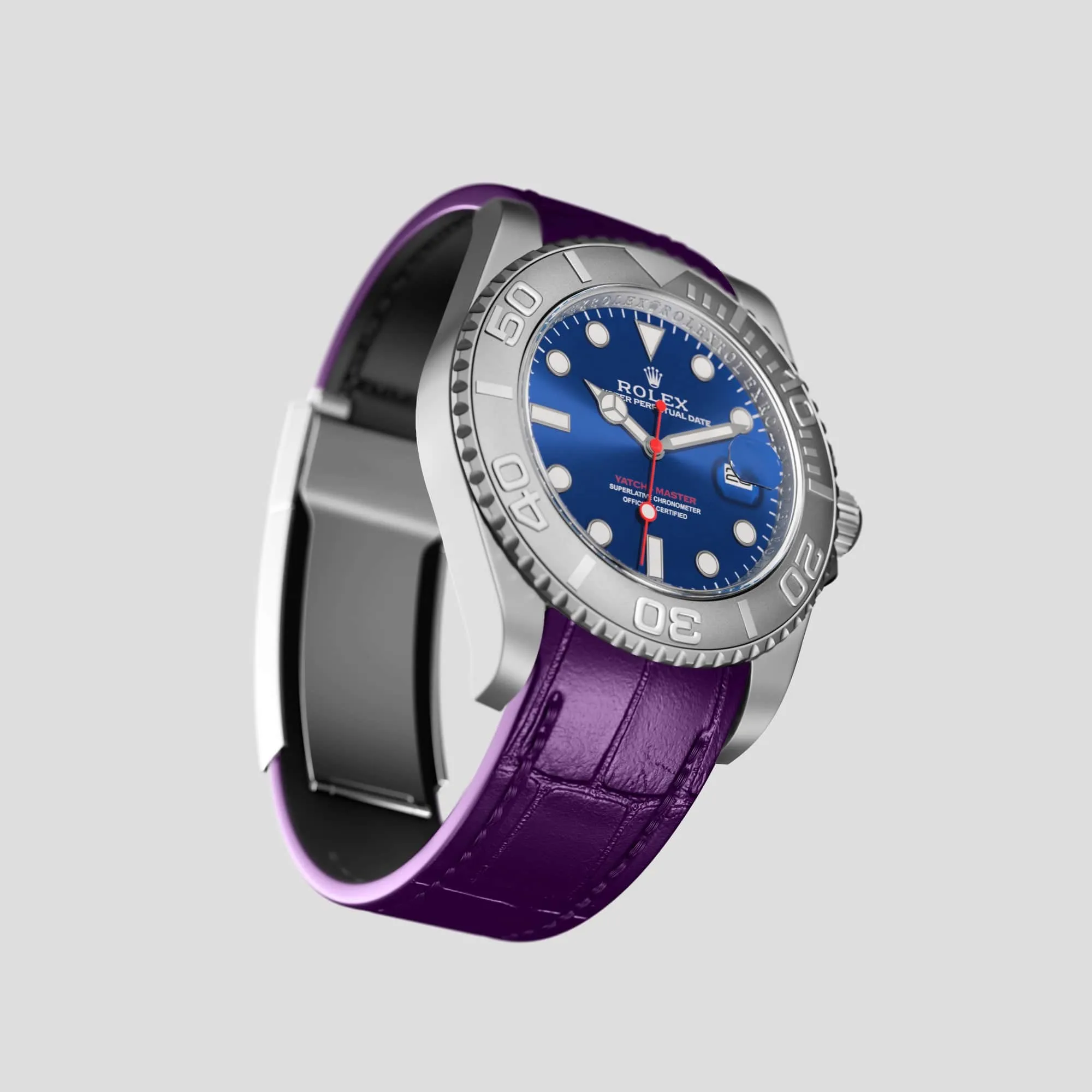 Sport Band For Rolex Yacht-Master 44mm In Alligator
