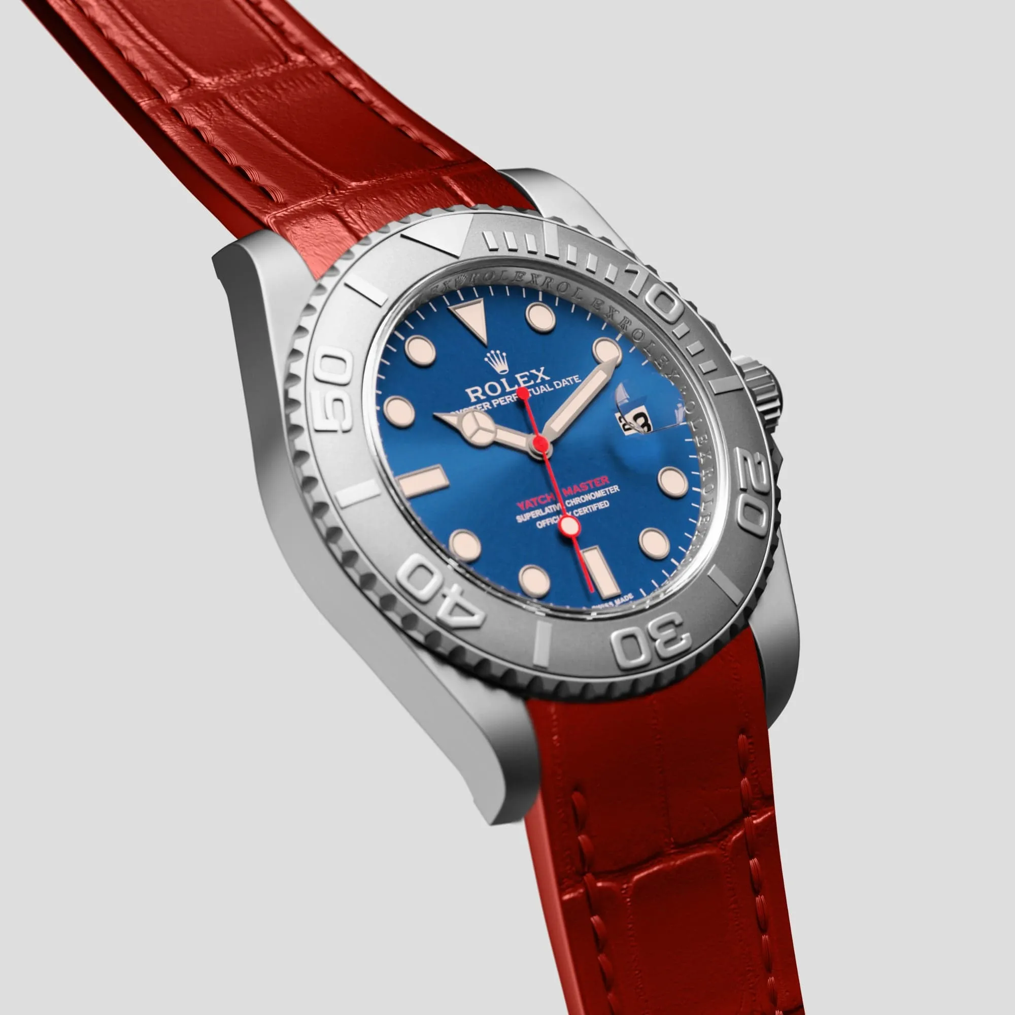 Sport Band For Rolex Yacht-Master 44mm In Alligator