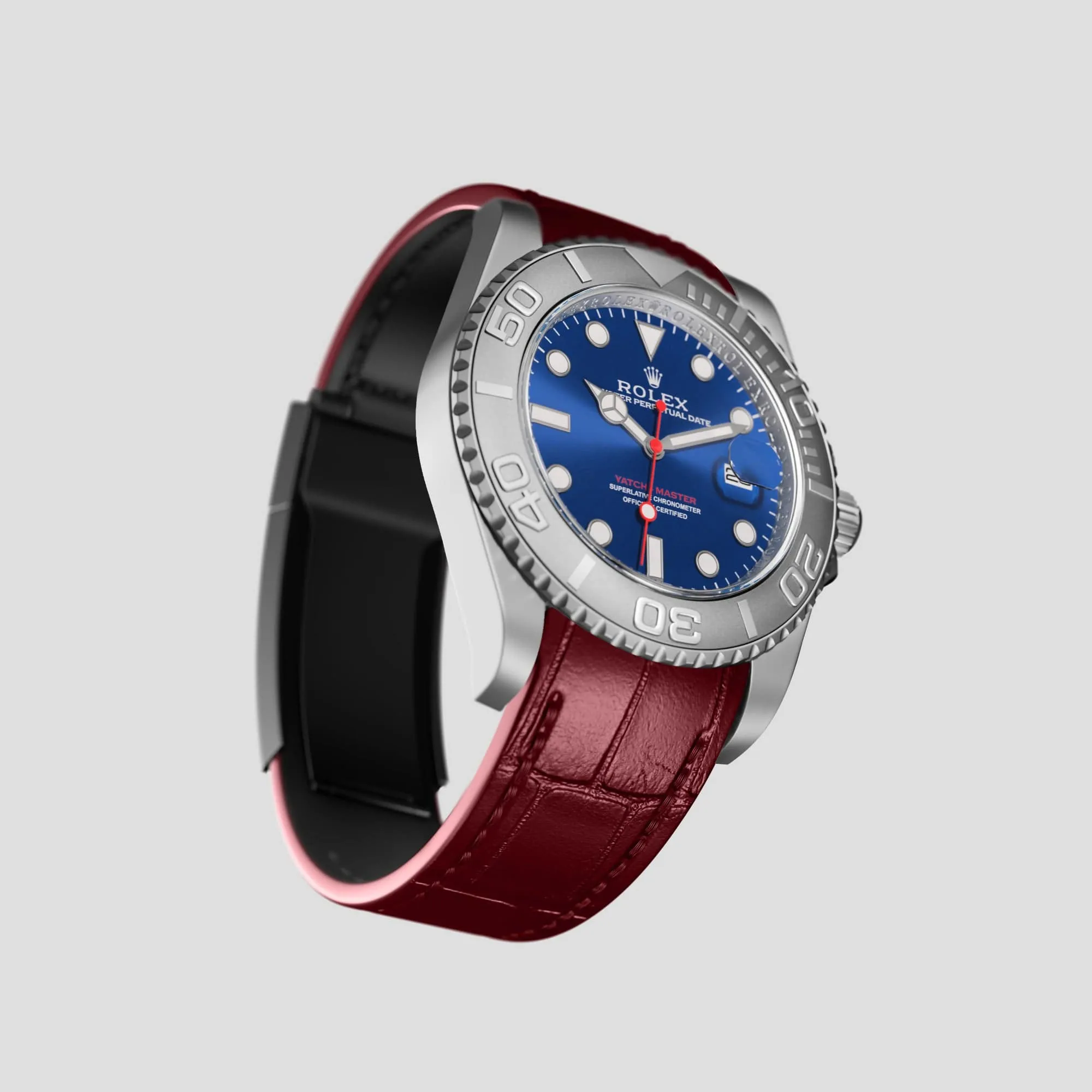 Sport Band For Rolex Yacht-Master 44mm In Alligator