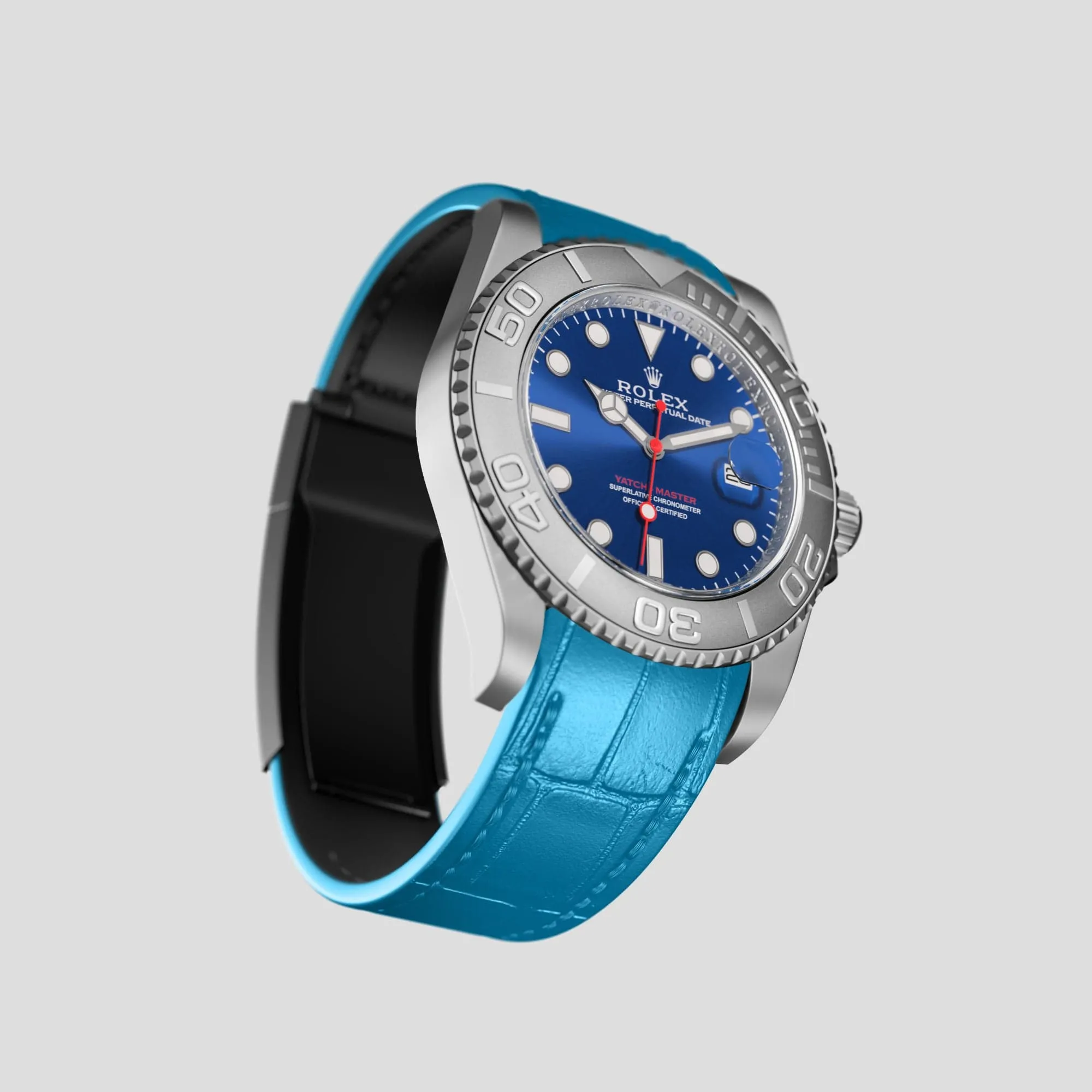 Sport Band For Rolex Yacht-Master 44mm In Alligator