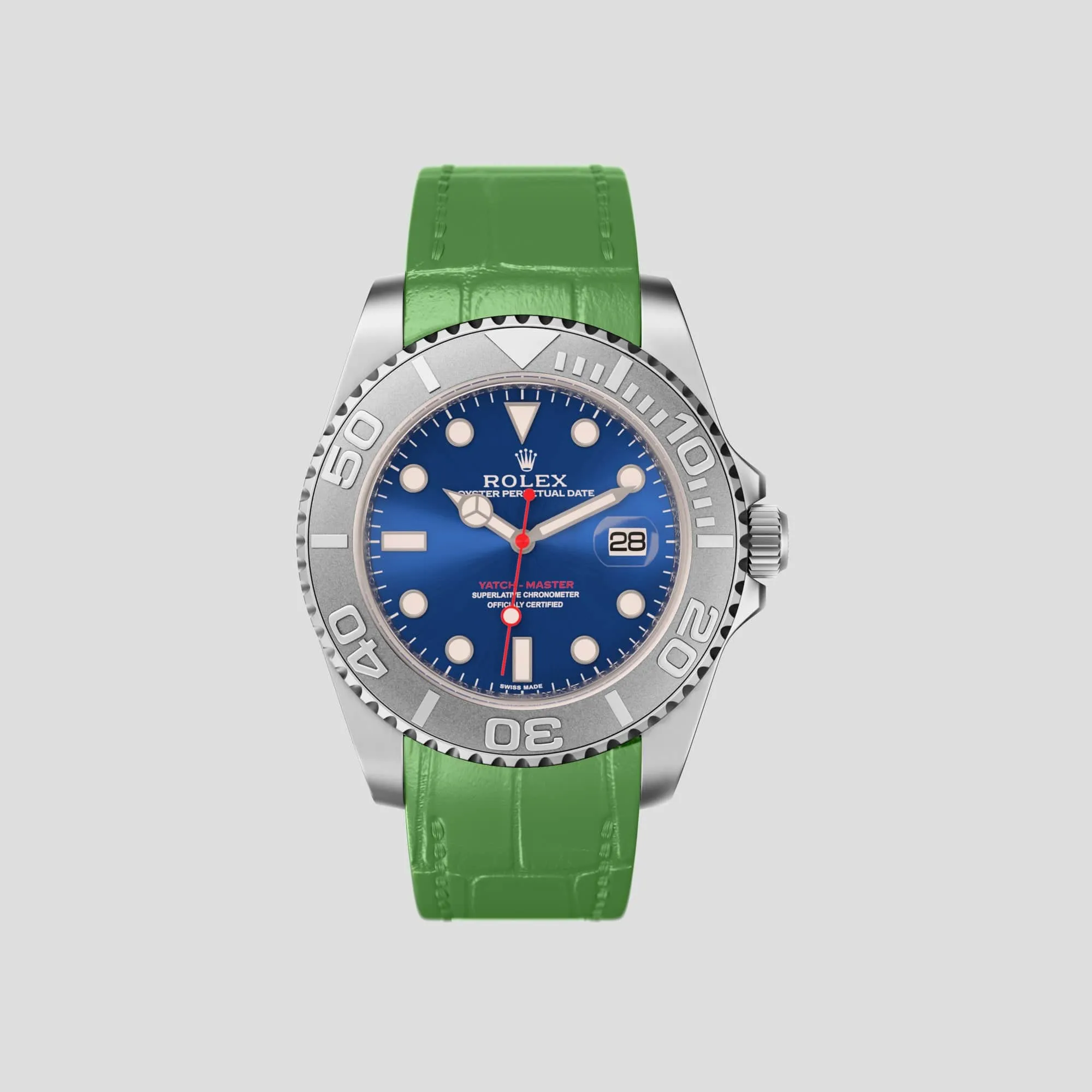 Sport Band For Rolex Yacht-Master 44mm In Alligator