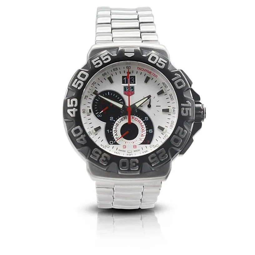 Tag Heuer 44mm F1 Chronograph Quartz Bracelet Watch Ref: CAH1011