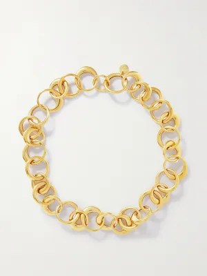 The Laura gold-plated necklace