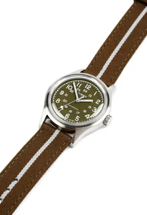 Timex MK1 Mechanical Watch - Stainless Steel / Green / Green