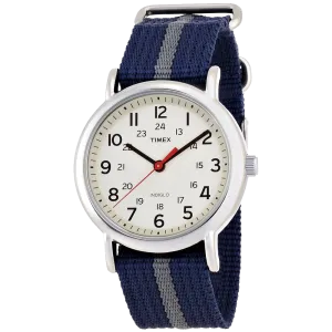Timex Unisex Weekender Watch With Pattern Band
