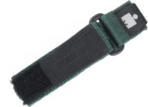 Timex Womens 12-16MM Black Green Hook & Loop Nylon Ironman Expedition Fast WRAP Sport Watch Band Strap