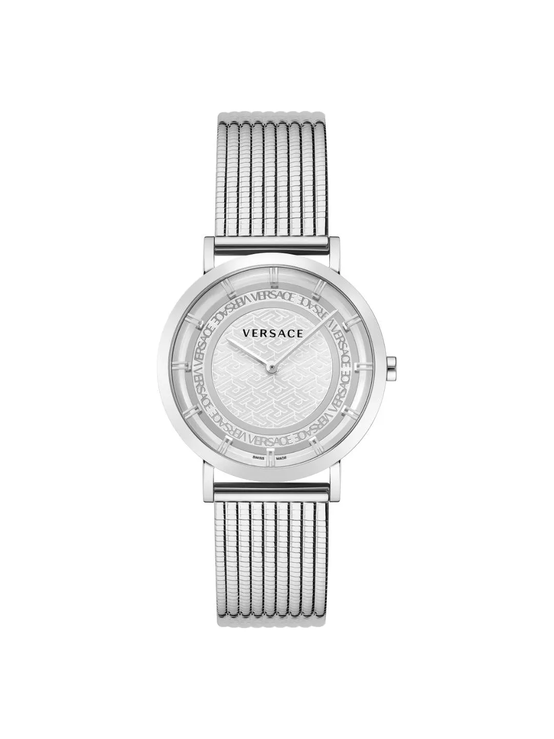 Versace Silver Dial Women Watch - Ve3M00422