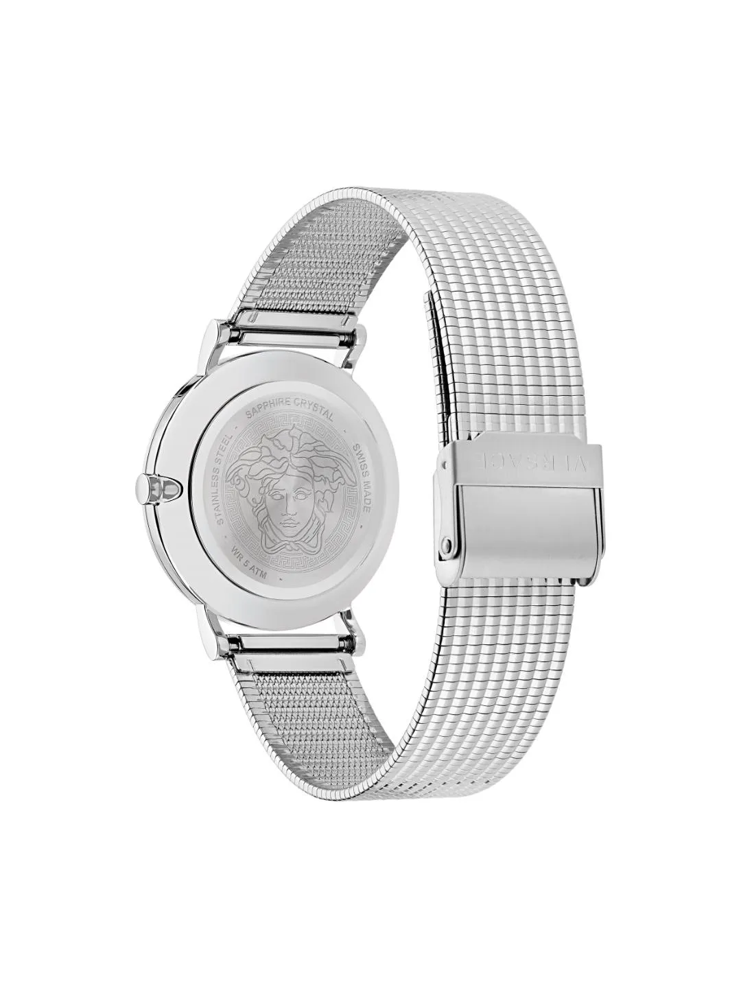 Versace Silver Dial Women Watch - Ve3M00422