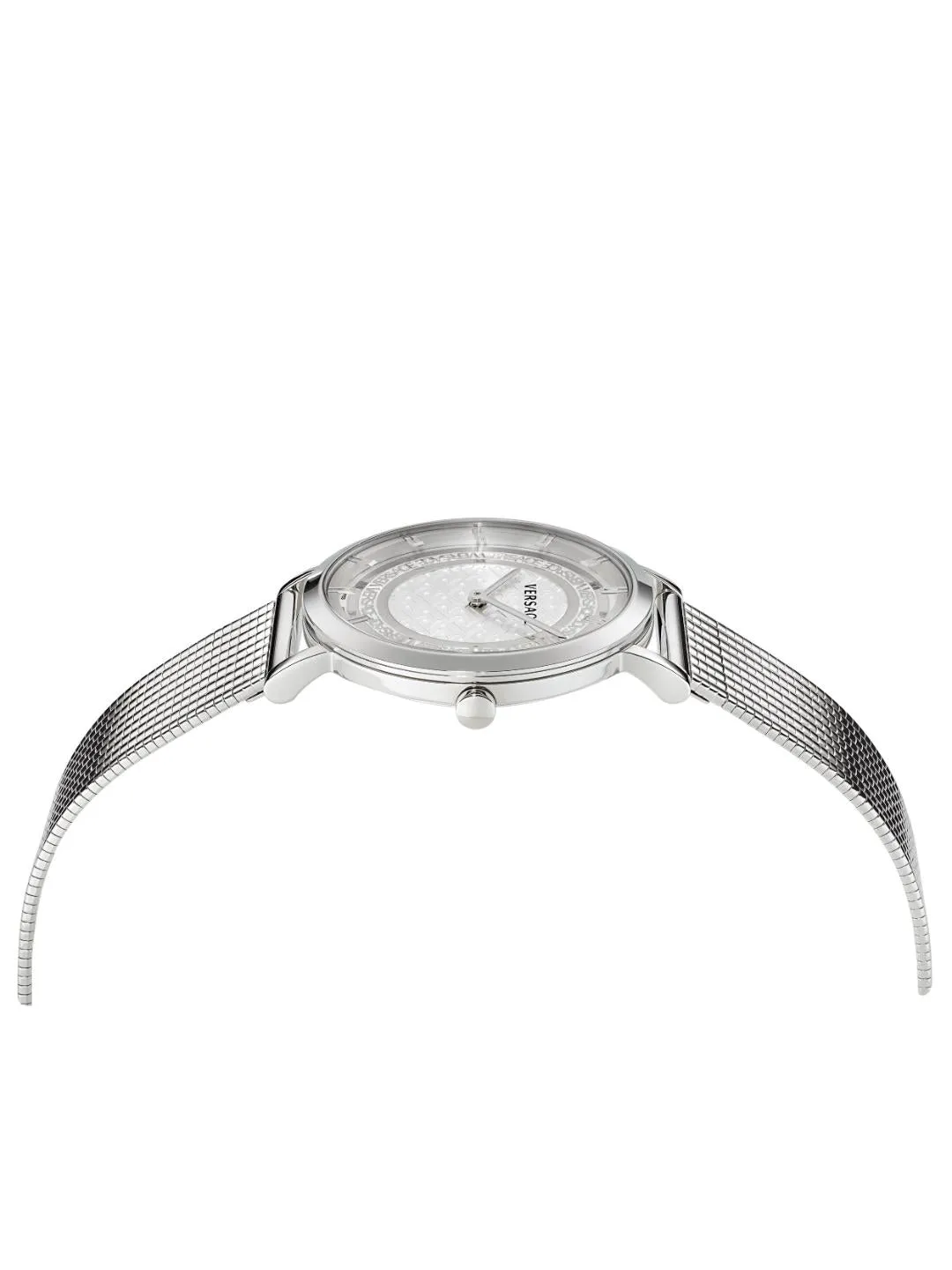 Versace Silver Dial Women Watch - Ve3M00422