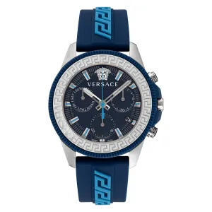 Versace Wrist Watch Men Blue Dial - VE3J00122