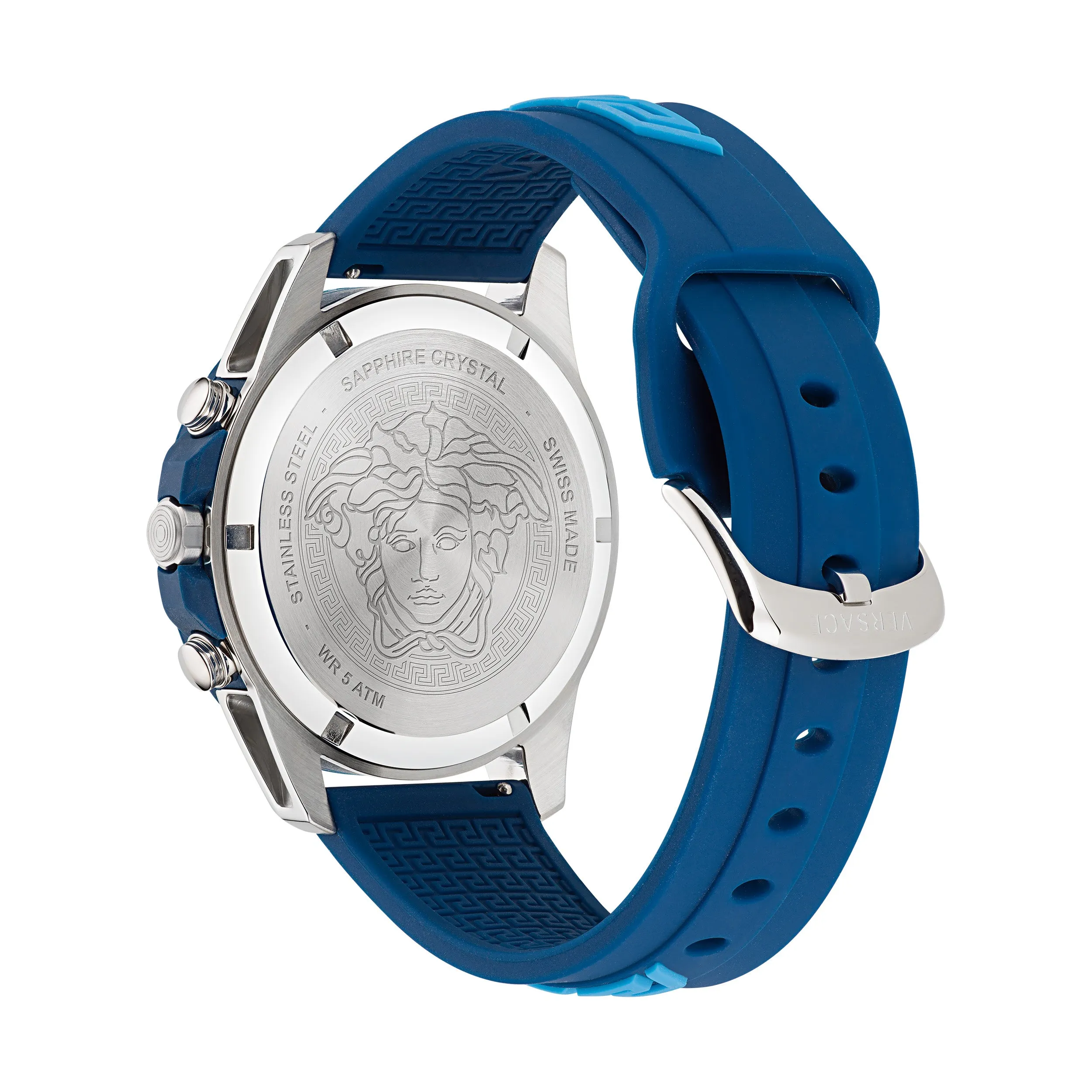 Versace Wrist Watch Men Blue Dial - VE3J00122