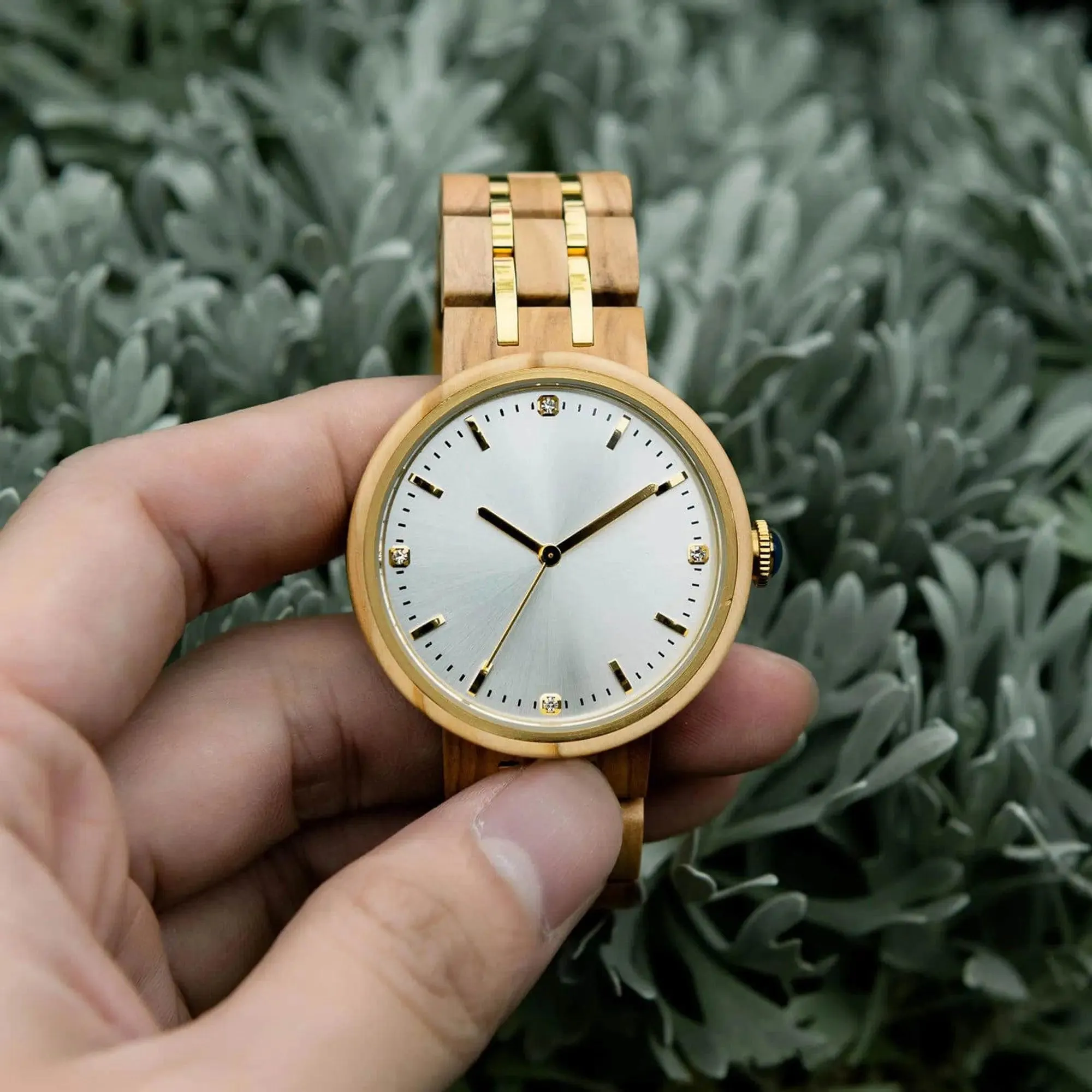 VICTORIA - Olivewood Silver 30MM