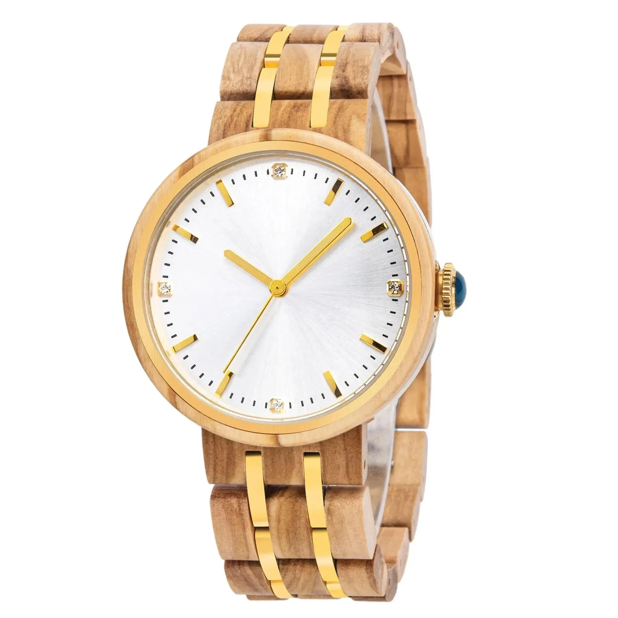 VICTORIA - Olivewood Silver 30MM