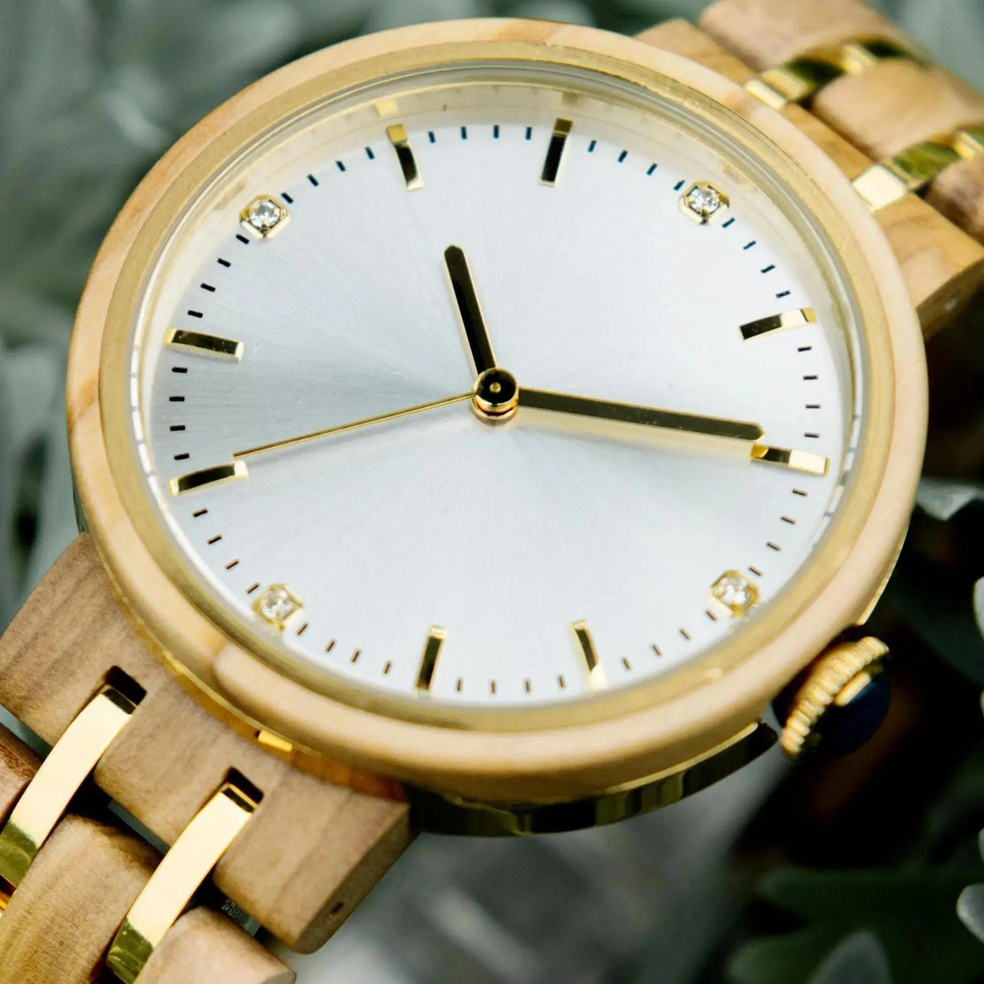 VICTORIA - Olivewood Silver 30MM