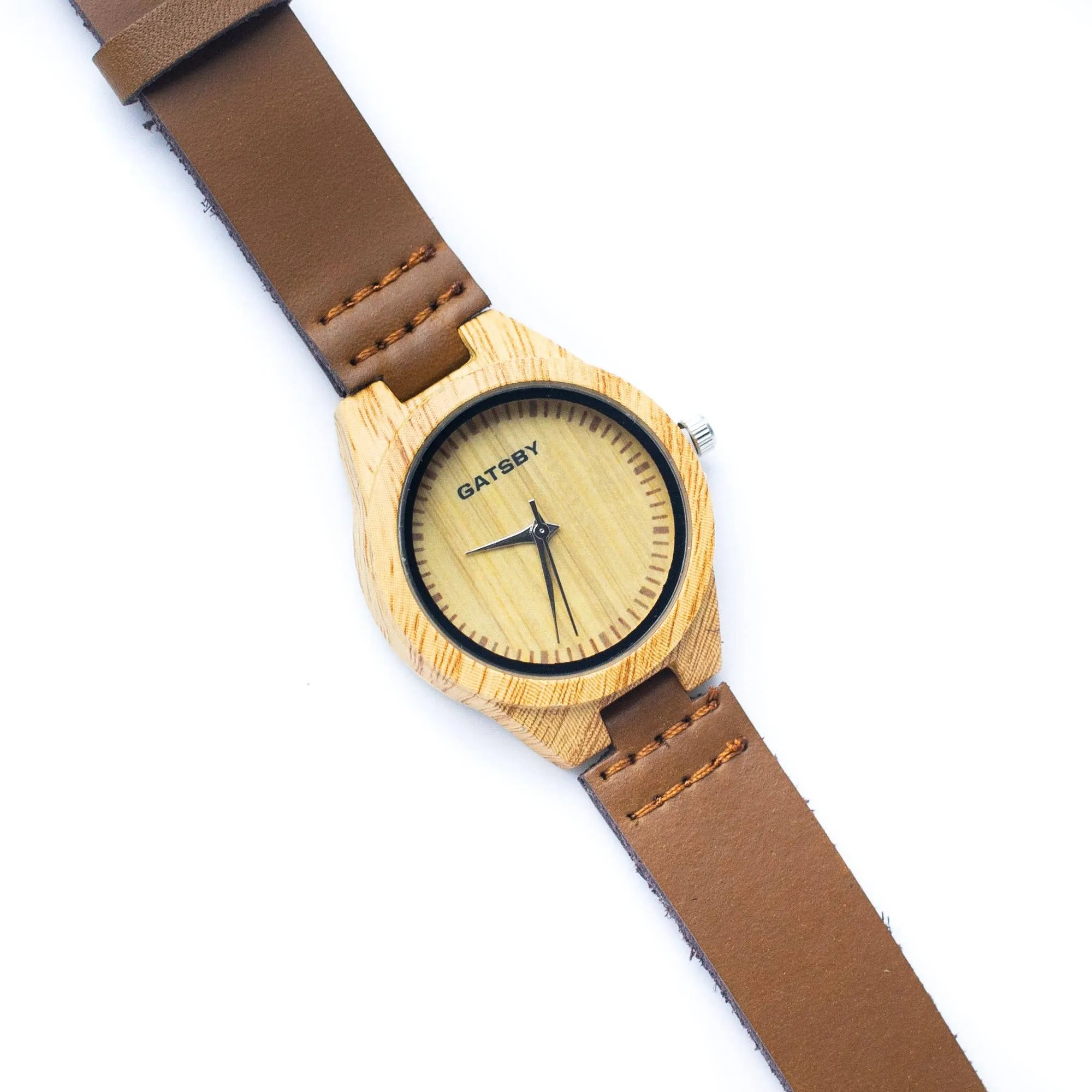 Vintage ladies watch Leather Strap Quartz Watch WA-280 (with Random box)