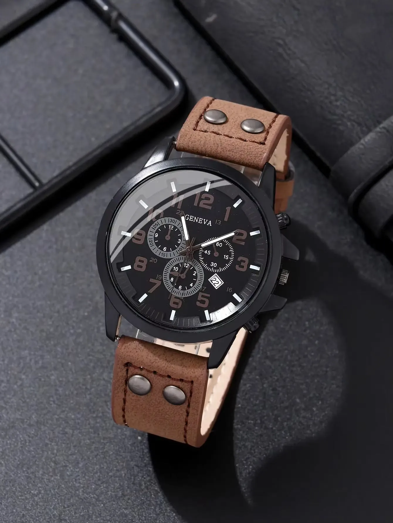 Watch   Bracelet 2023 Minimalist Men'S Fashion Leather Strap Watches Simple Men Business Stainless Steel Mesh Belt Quartz Watch