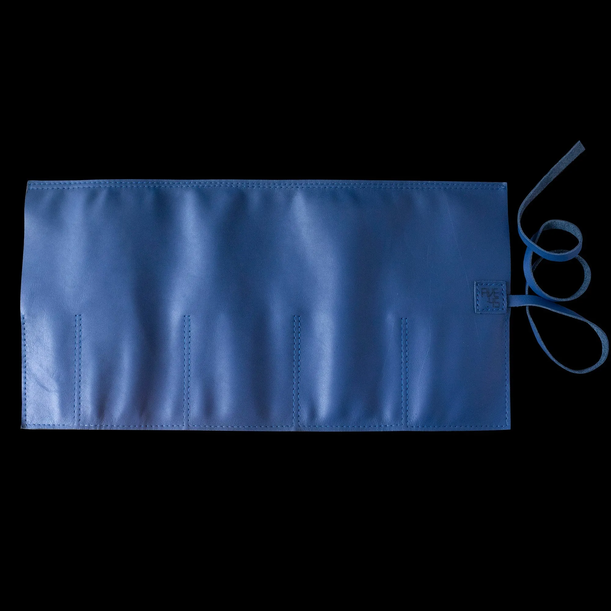 Watch Roll -  Calibre Leather 4 Slot Blue