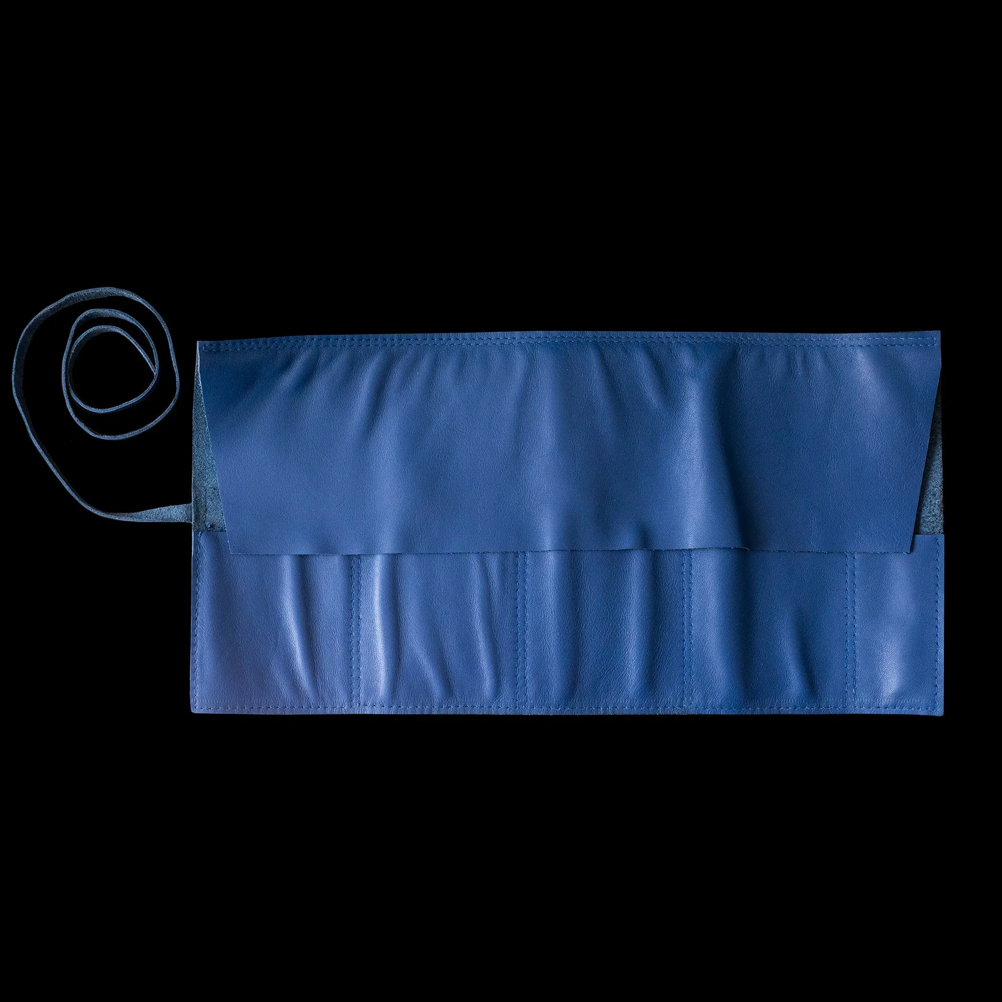 Watch Roll -  Calibre Leather 4 Slot Blue