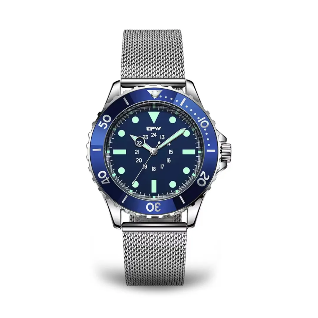 Water-Resistant Tactical Diver's Field Watch