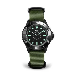 Water-Resistant Tactical Diver's Field Watch