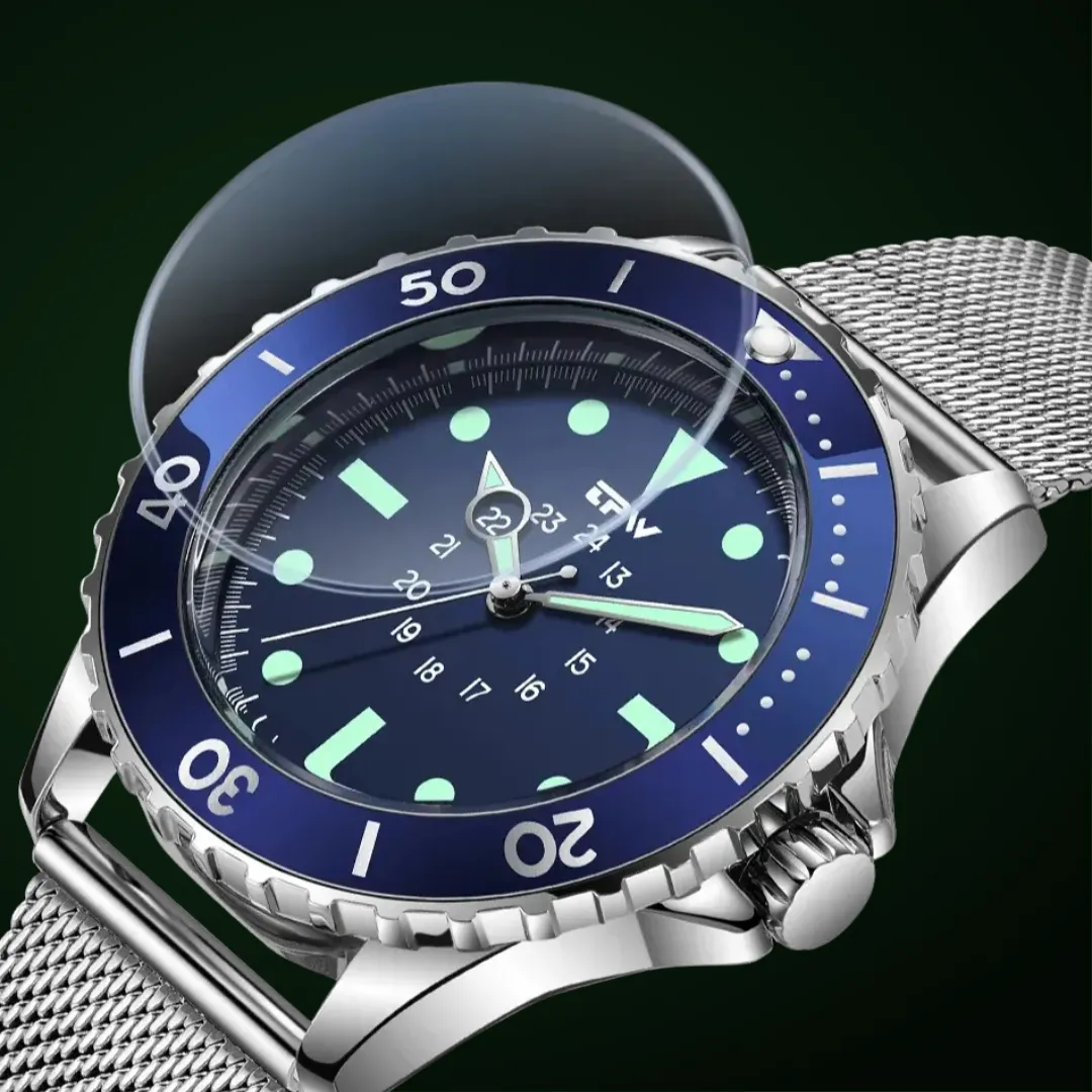 Water-Resistant Tactical Diver's Field Watch