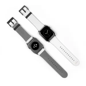 White Solid Color Watch Band, Best 38mm/42mm Watch Band Strap For Apple Watches- Made in USA