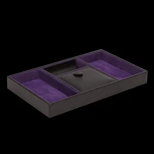 Wolf - Blake Valet Tray Black Pebble