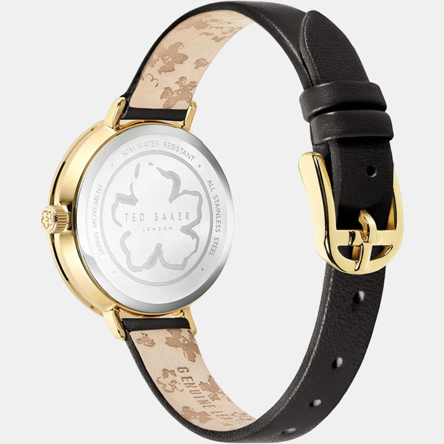 Women Black Analog Leather Watch BKPAMF205